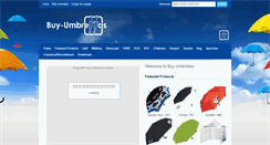 Desktop Screenshot of buy-umbrellas.com